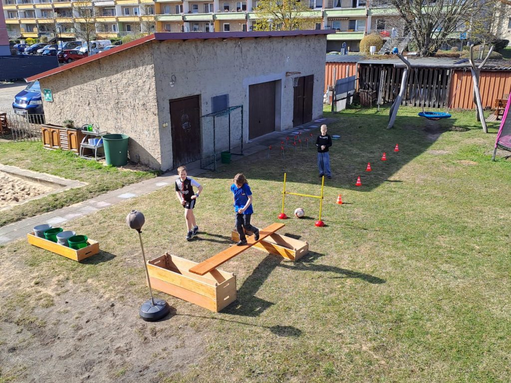 Parcouraufbau selbst gestaltet